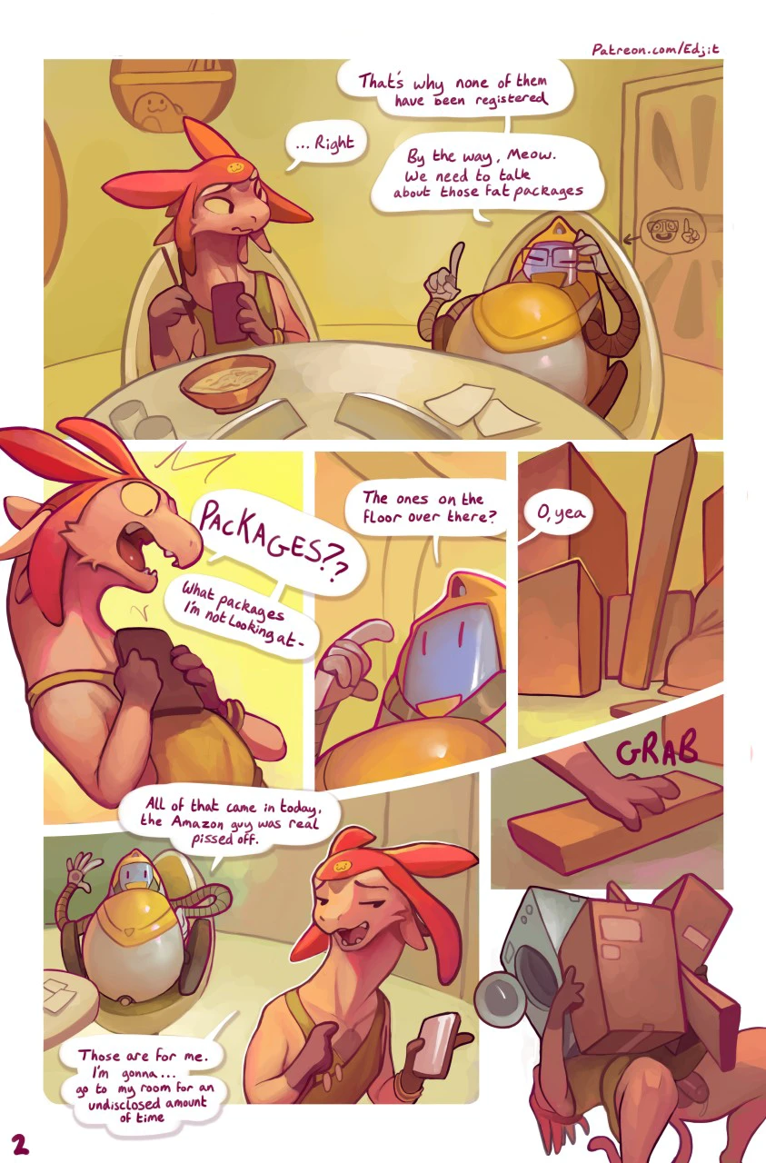 Damn, Cat! — page 1
