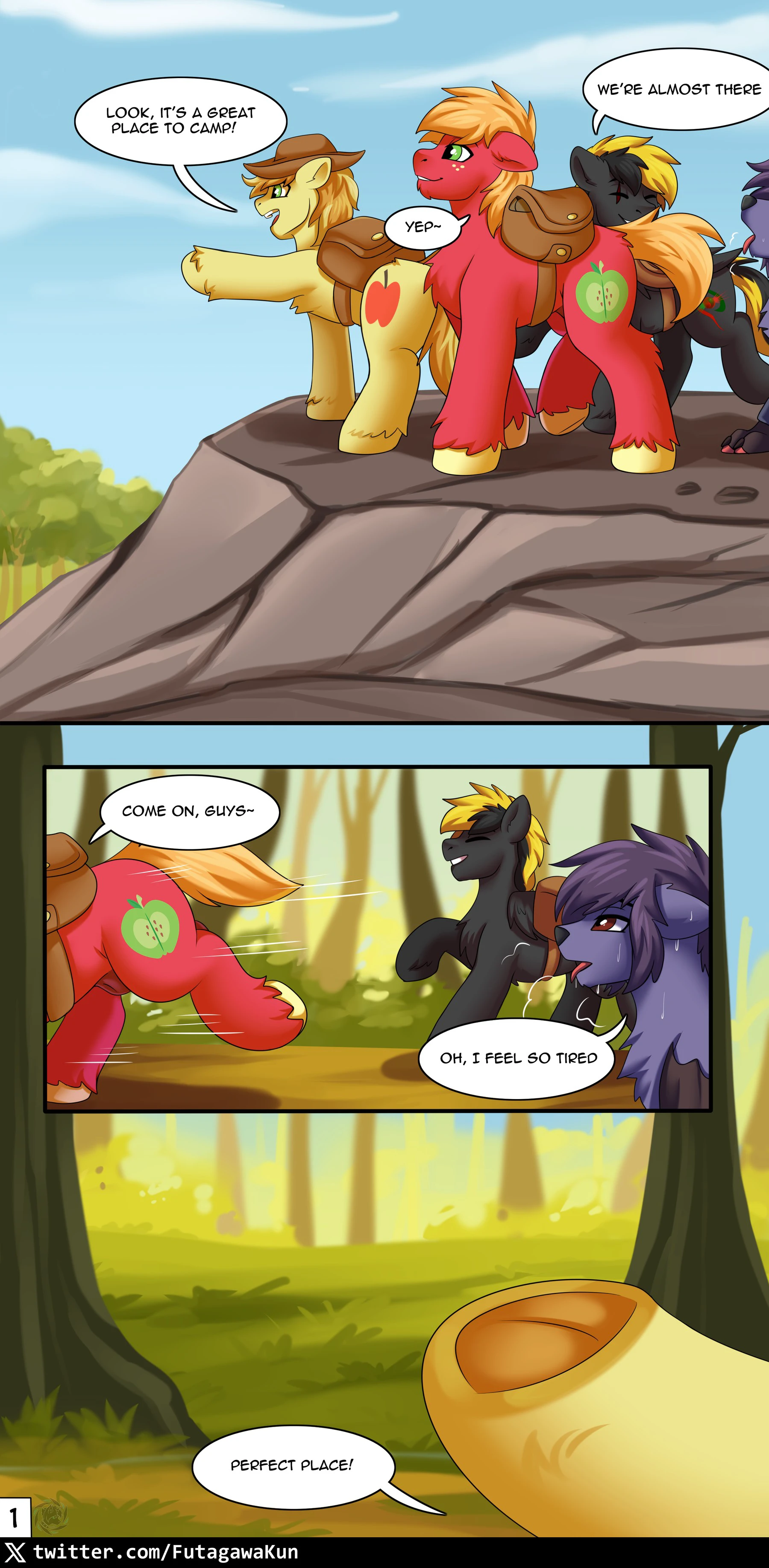 Memorable Camping — page 1