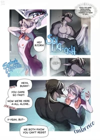 Typical Morning in the Boys' Bathhouse