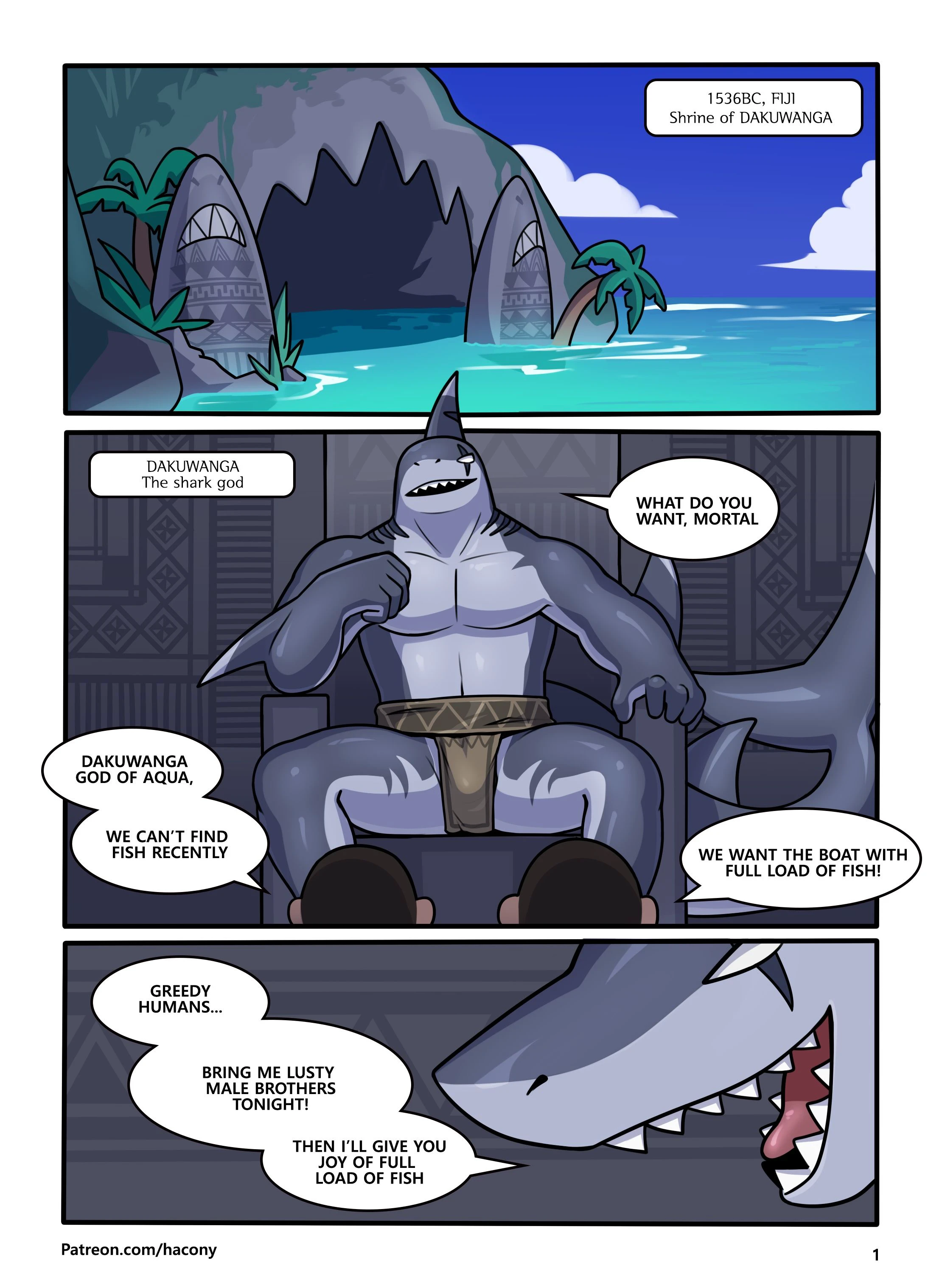Bless of Dakuwanga — page 1