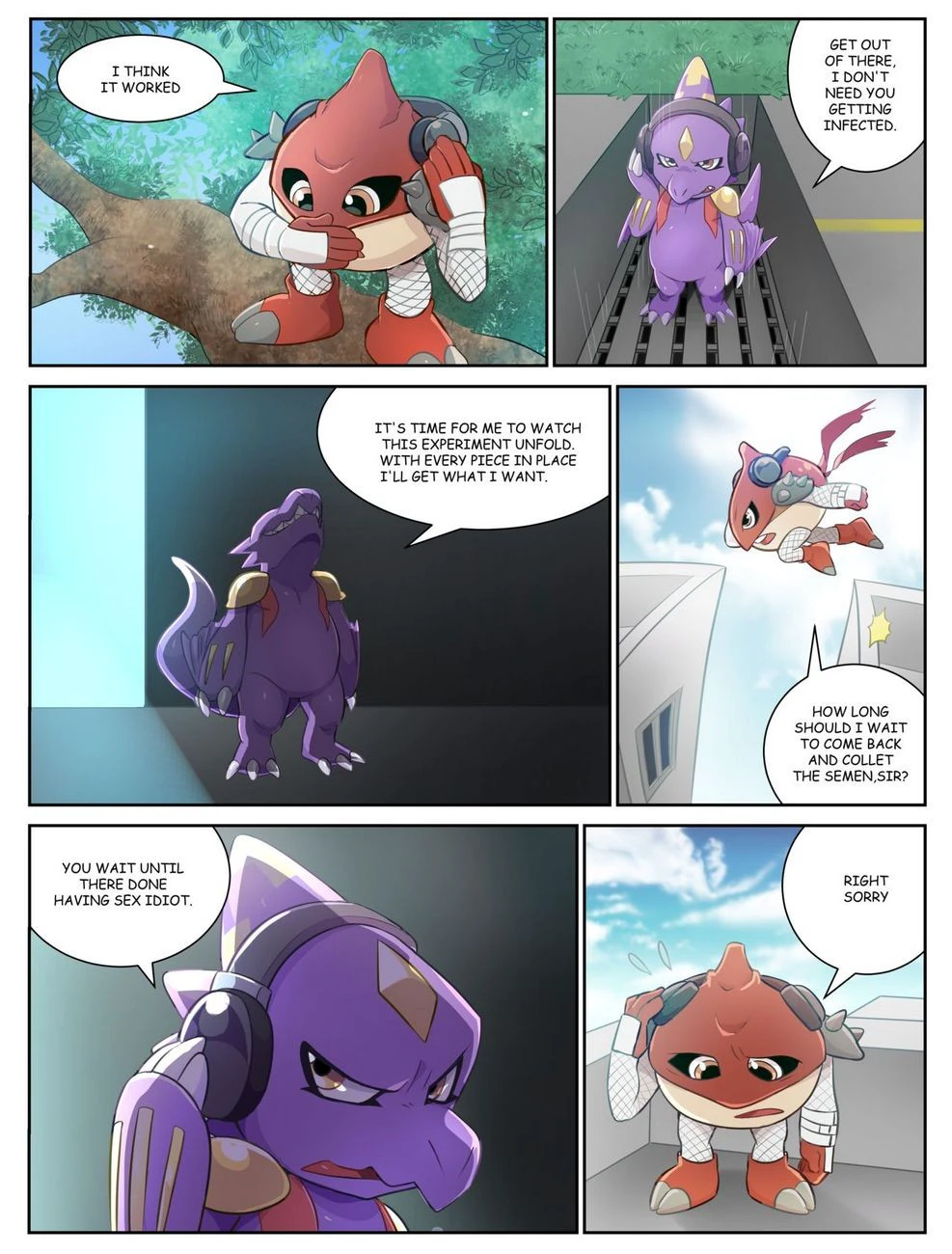 Veemon's Happy Day (Hentai_b) — page 6