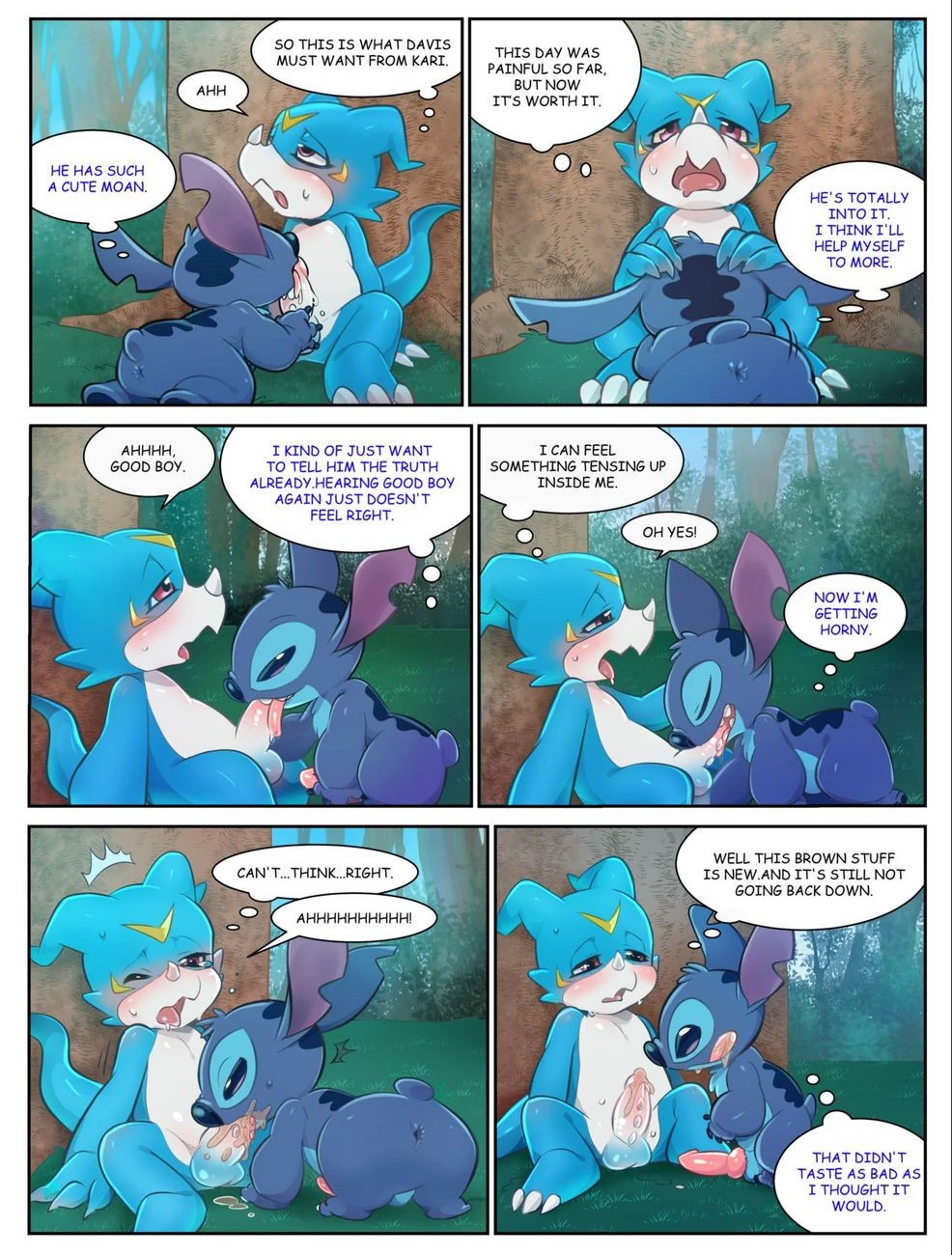 Veemon's Happy Day (Hentai_b) — page 11