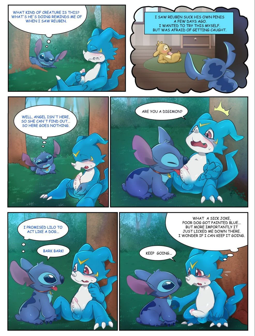 Veemon's Happy Day (Hentai_b) — page 9