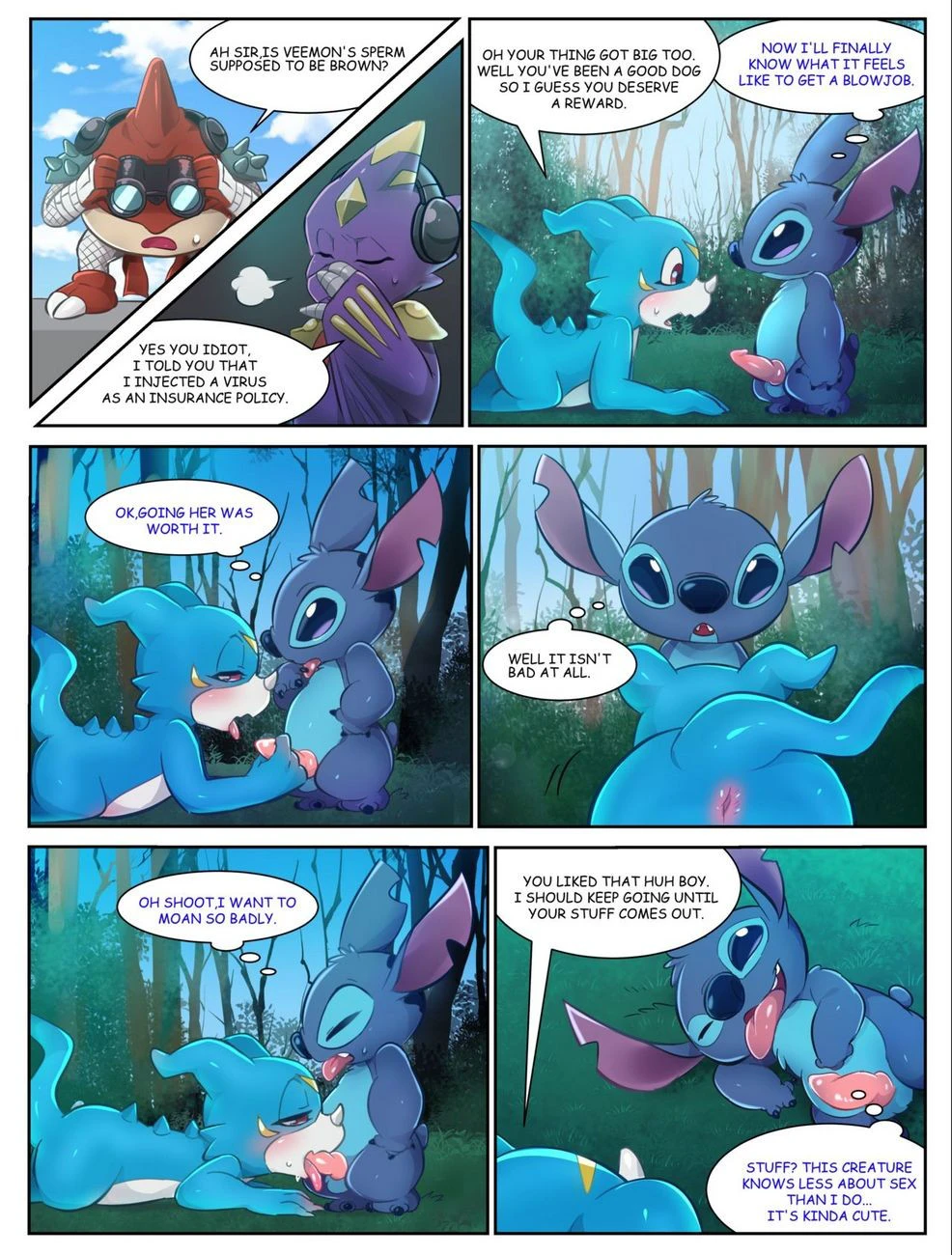 Veemon's Happy Day (Hentai_b) — page 12