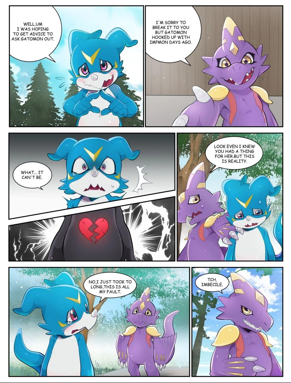 Veemon's Happy Day (Hentai_b) — page 3