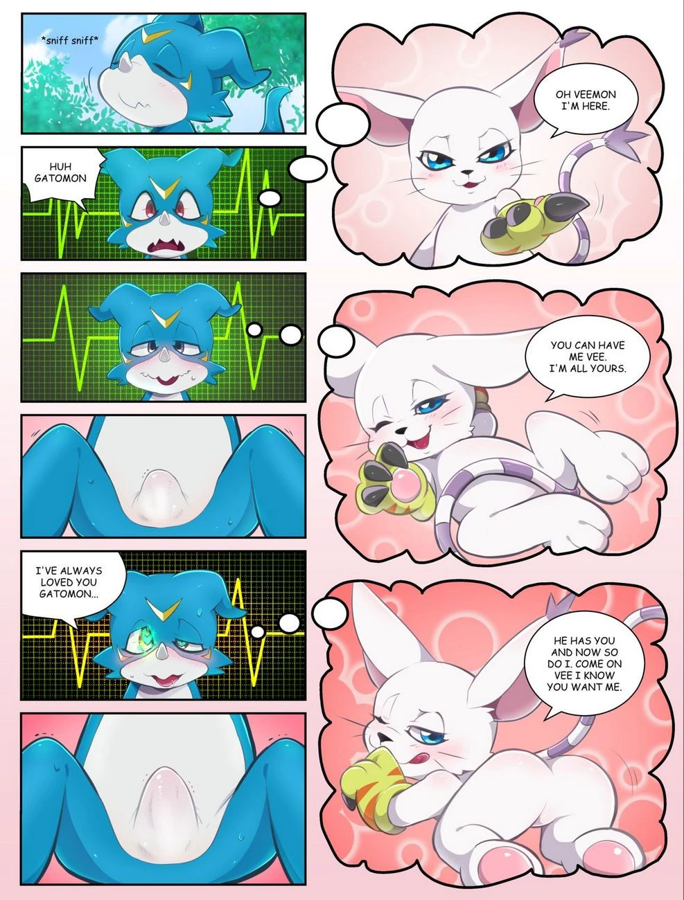 Veemon's Happy Day (Hentai_b) — page 5
