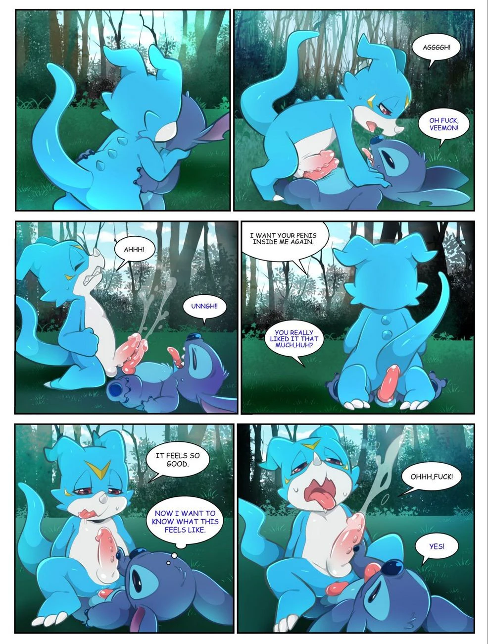 Veemon's Happy Day (Hentai_b) — page 22