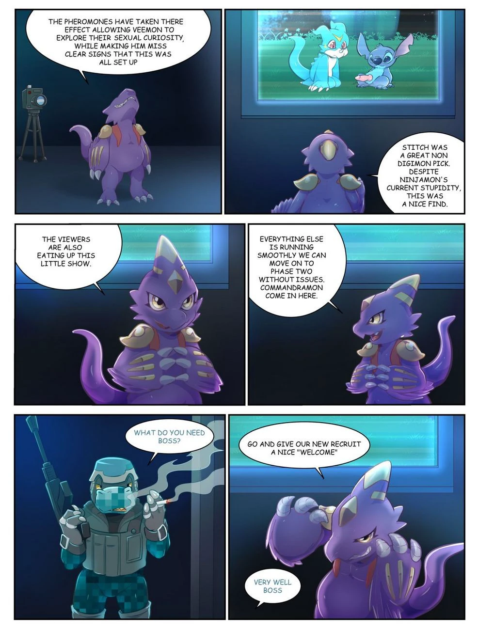 Veemon's Happy Day (Hentai_b) — page 14