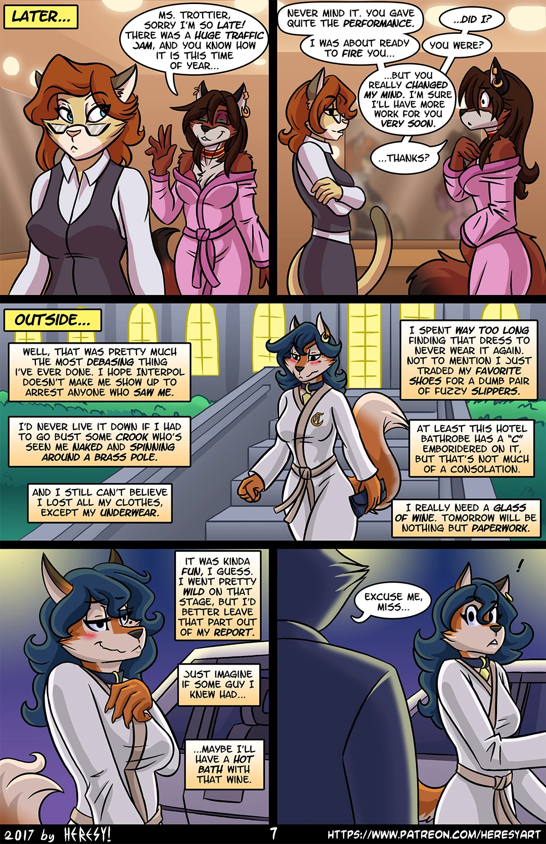 Carmelita Fox in Strip Search — page 7