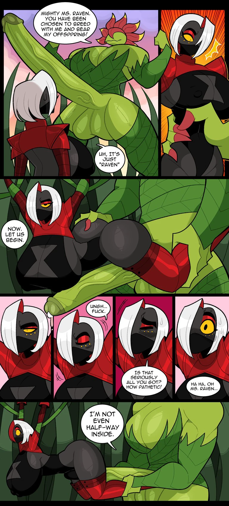 Spider and Plant cover