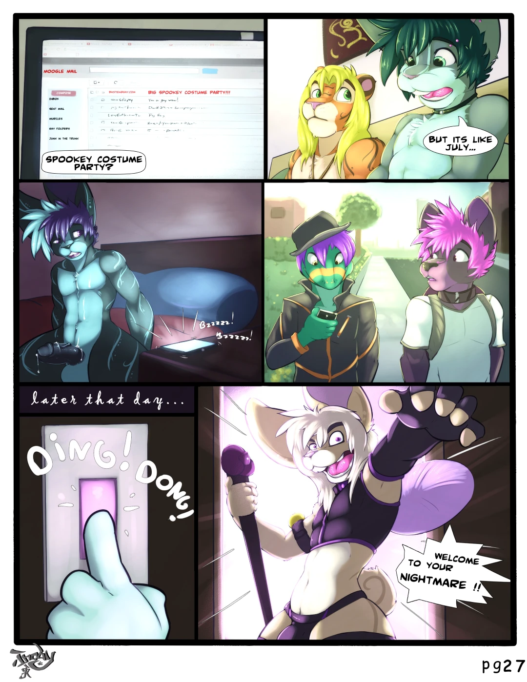 A Spooky House — page 25