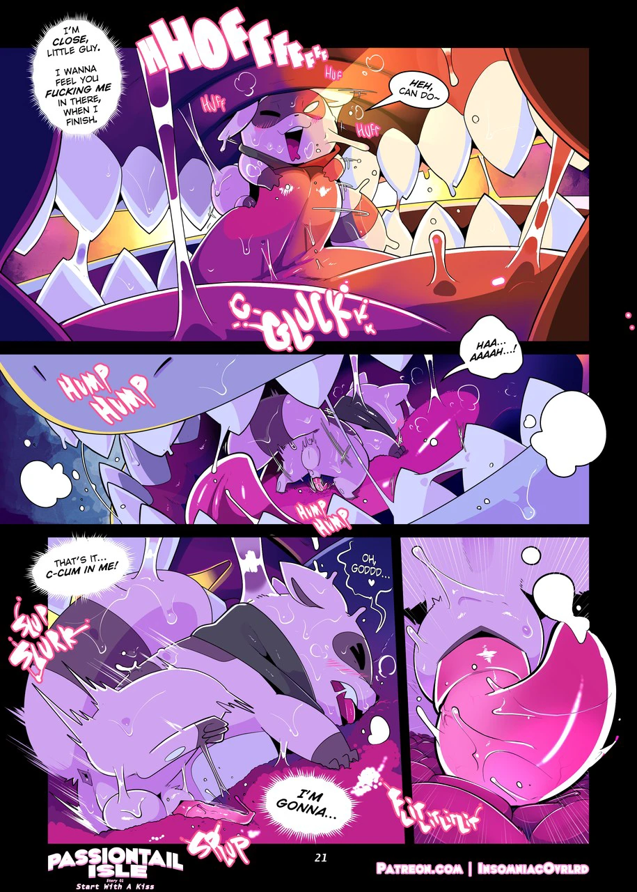 Passiontail Isle 1: Start With a Kiss — page 21