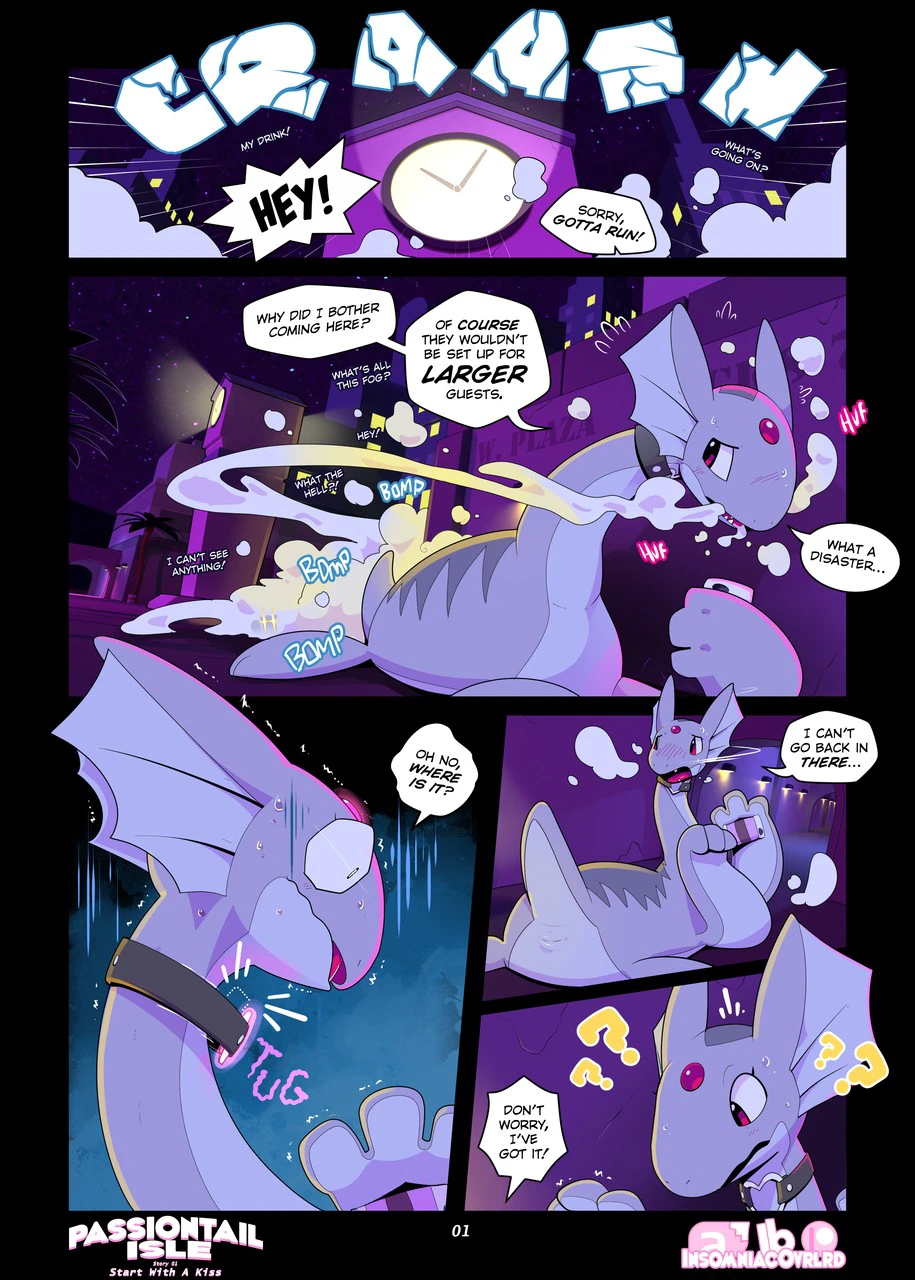 Passiontail Isle 1: Start With a Kiss — page 1