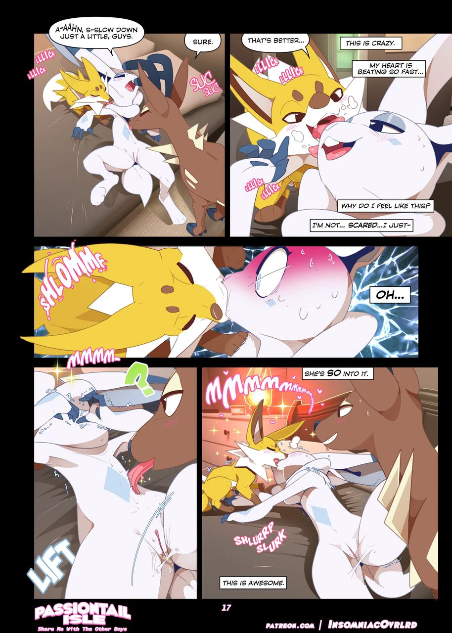 Passiontail Isle 4:  Share Me with the Other Boys — page 17