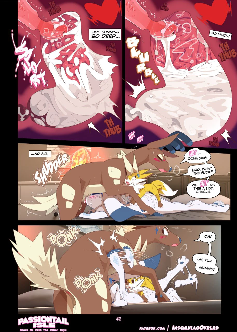 Passiontail Isle 4:  Share Me with the Other Boys — page 41