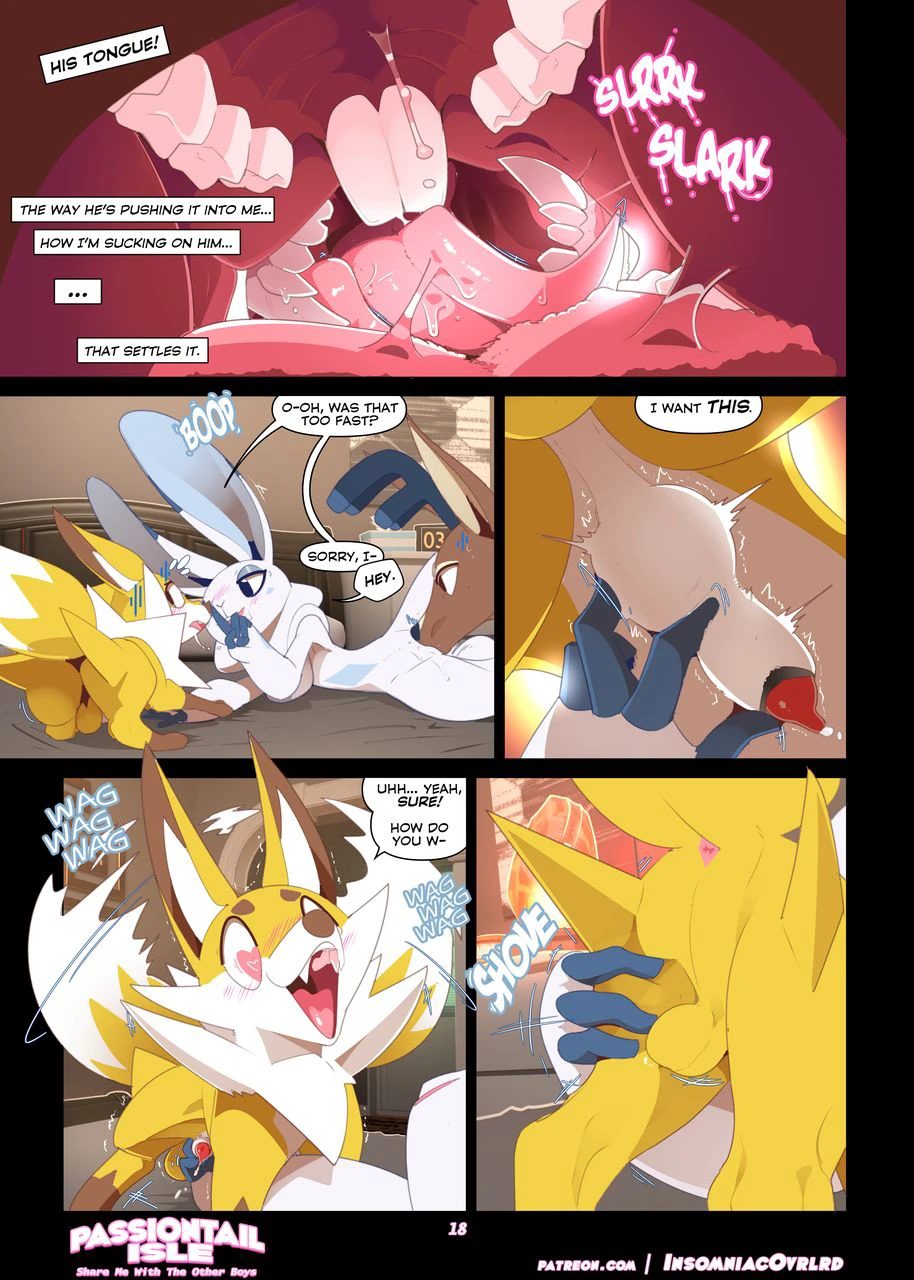 Passiontail Isle 4:  Share Me with the Other Boys — page 18