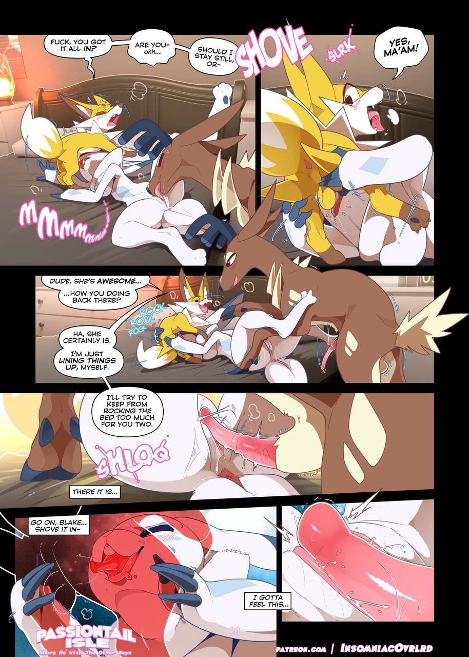 Passiontail Isle 4:  Share Me with the Other Boys — page 20