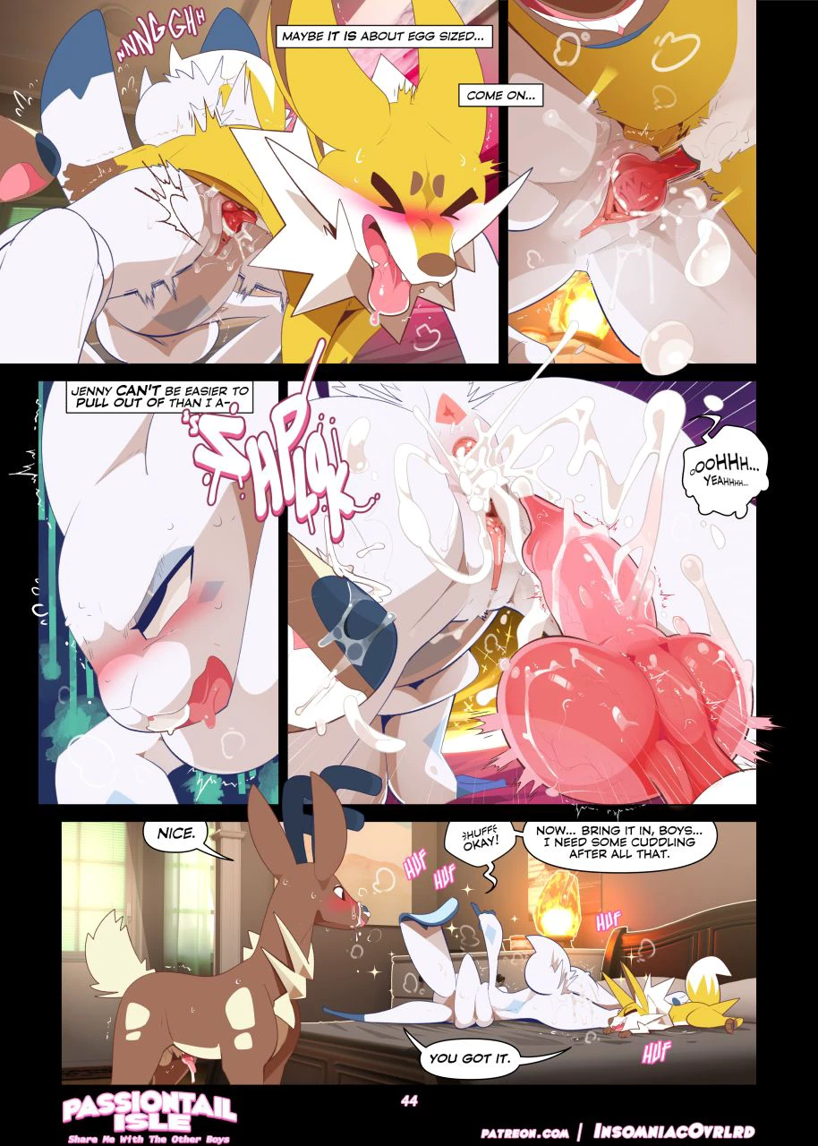Passiontail Isle 4:  Share Me with the Other Boys — page 44