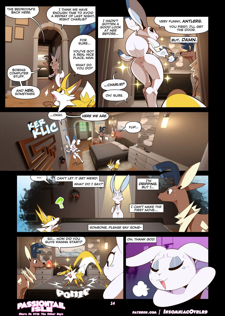 Passiontail Isle 4:  Share Me with the Other Boys — page 14
