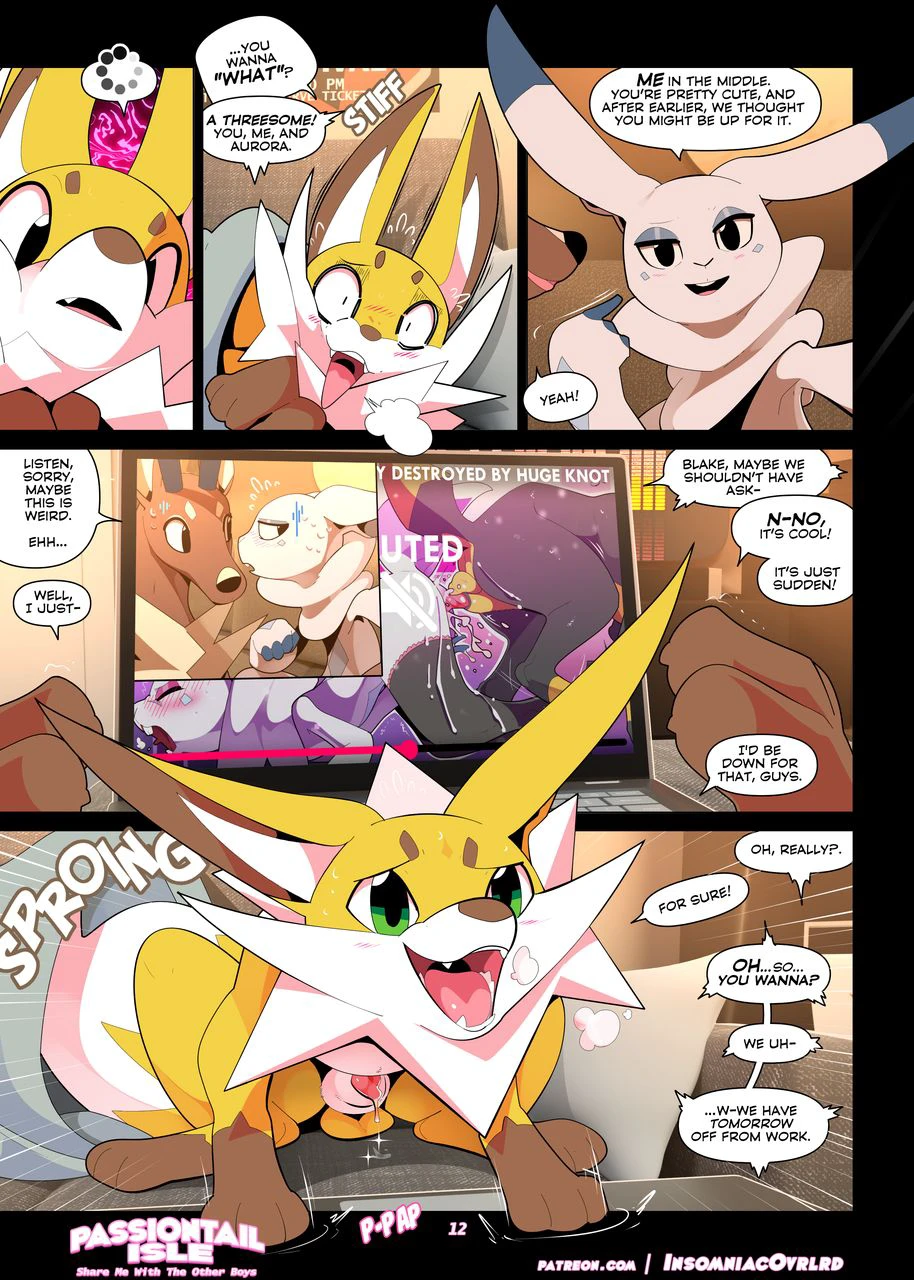 Passiontail Isle 4:  Share Me with the Other Boys — page 12