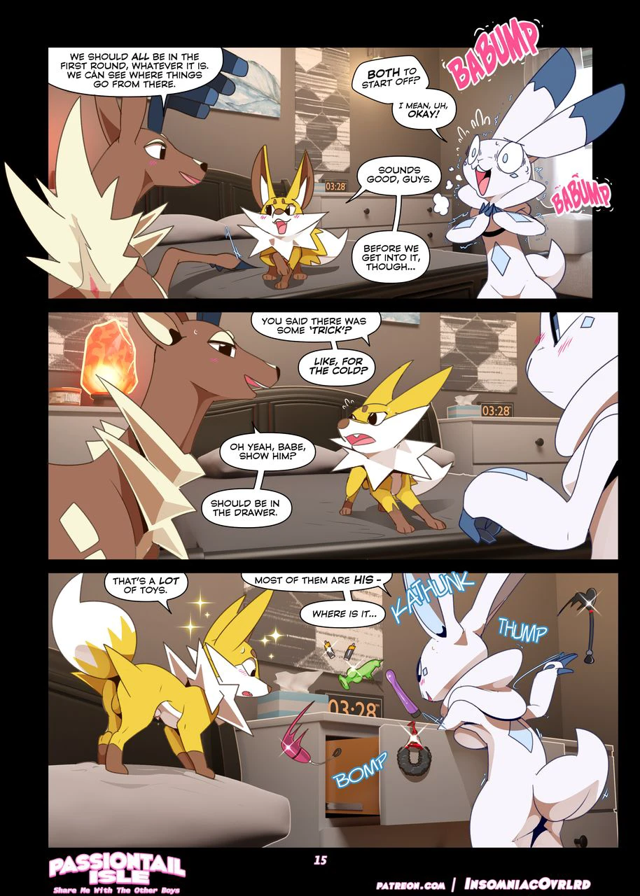 Passiontail Isle 4:  Share Me with the Other Boys — page 15