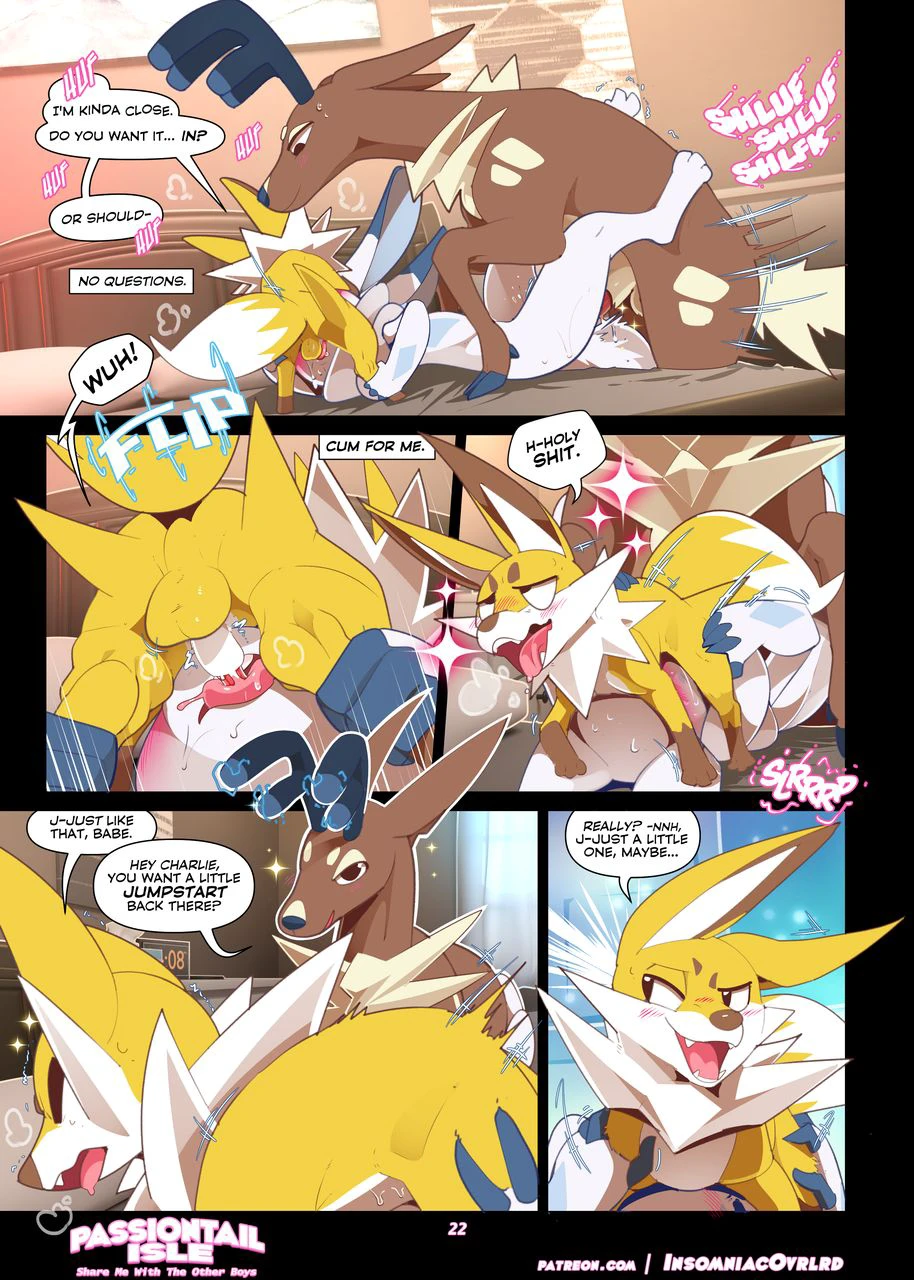 Passiontail Isle 4:  Share Me with the Other Boys — page 22