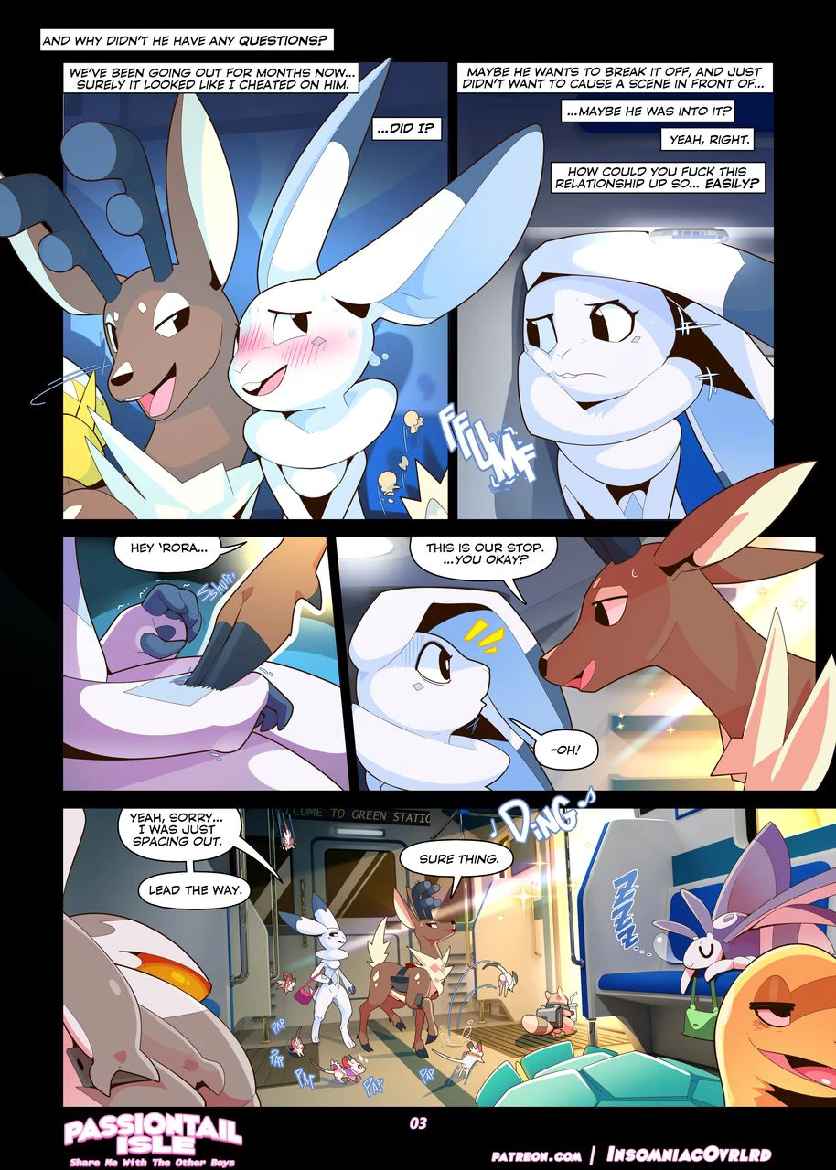 Passiontail Isle 4:  Share Me with the Other Boys — page 3