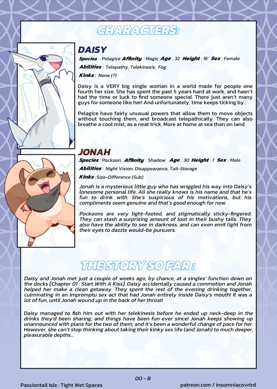 Passiontail Isle Tight Wet Spaces — page 1