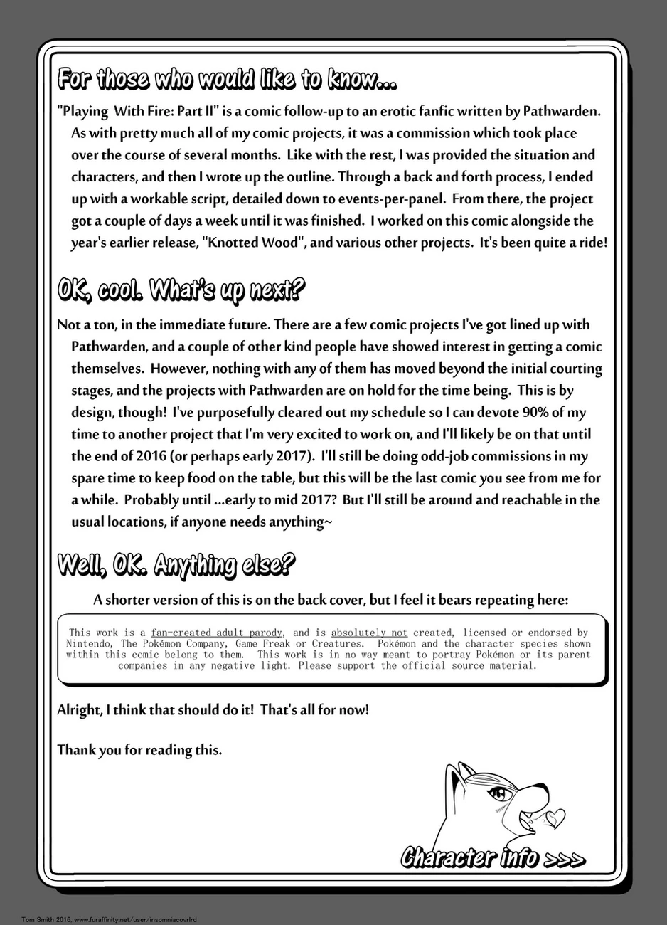 Playing With Fire II — page 1