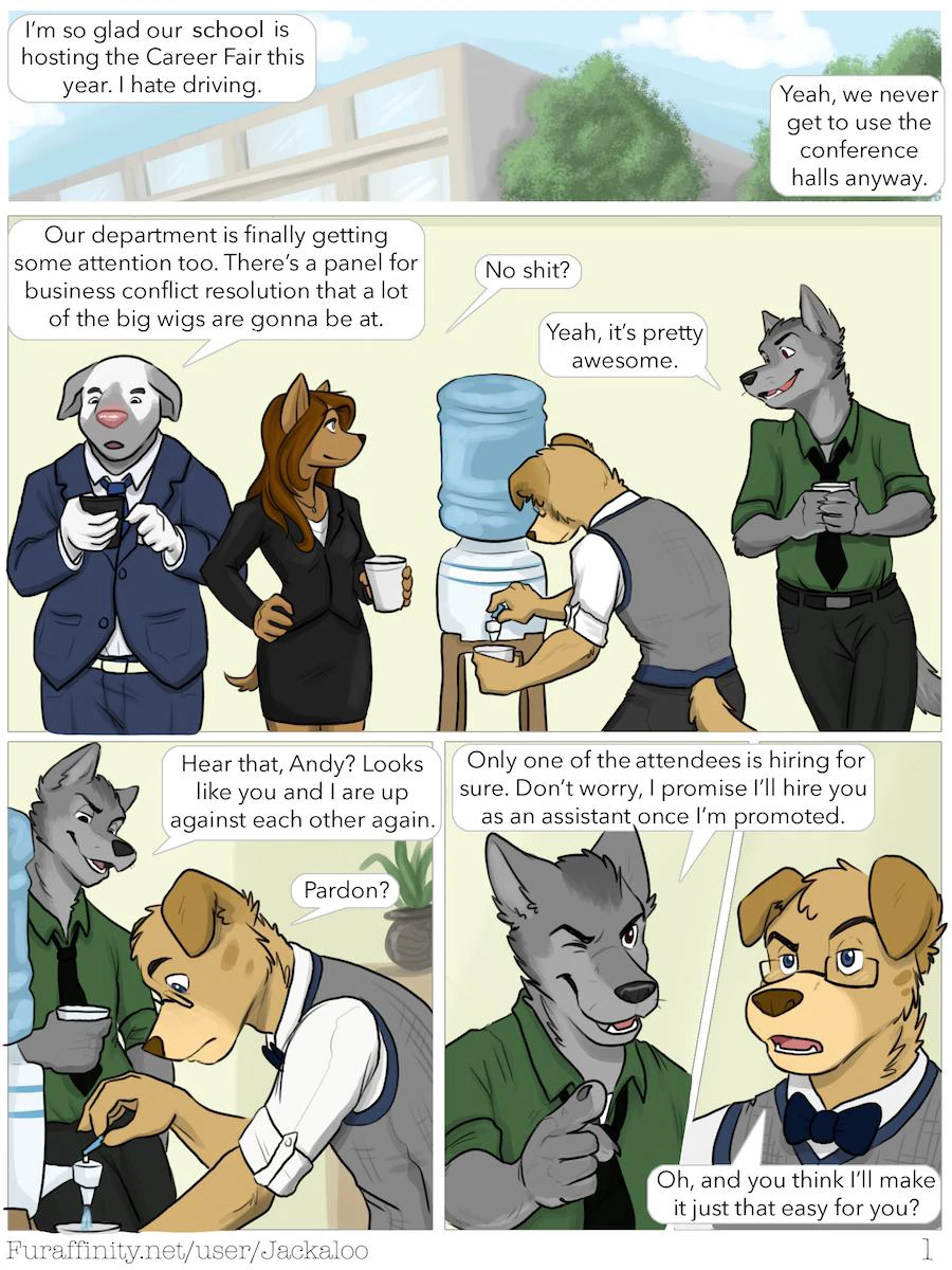 The Internship Vol 1 — page 1