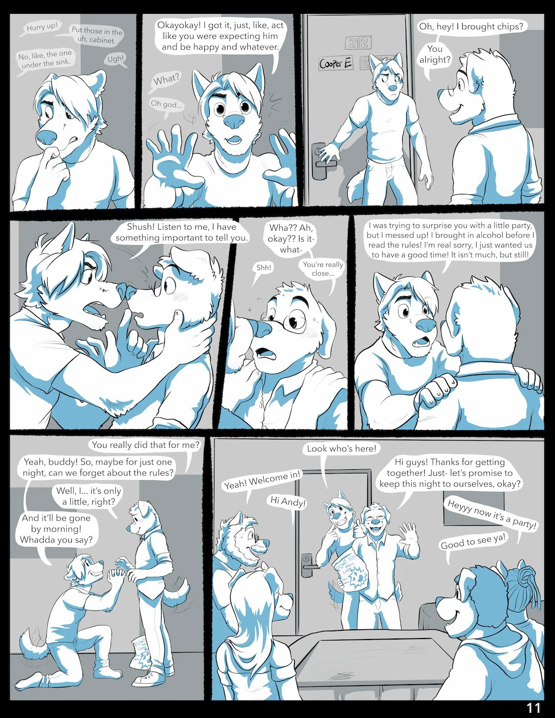 Winter Blossoms — page 10