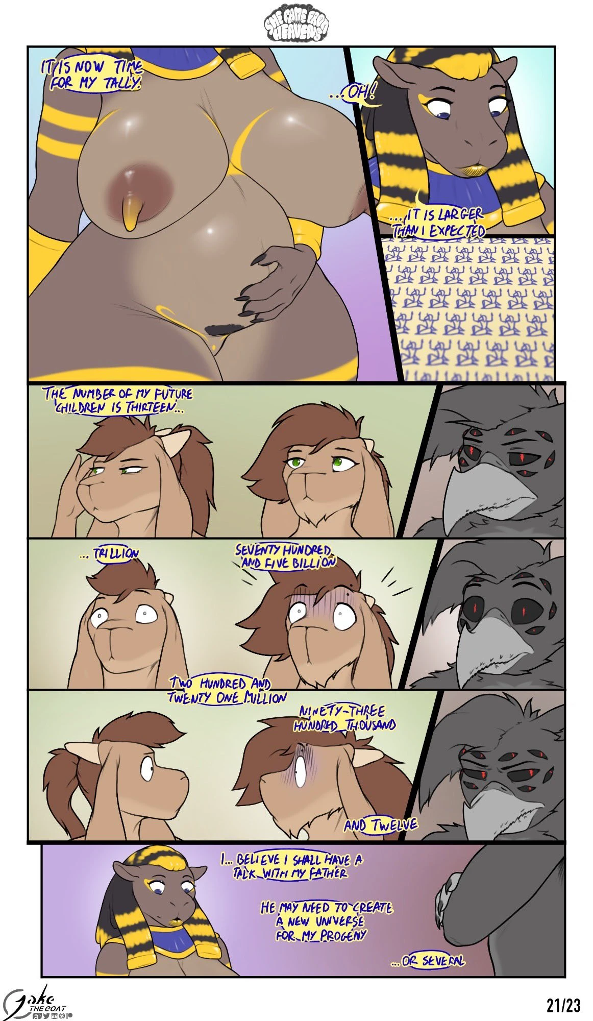 She Came From the Heavens — page 21