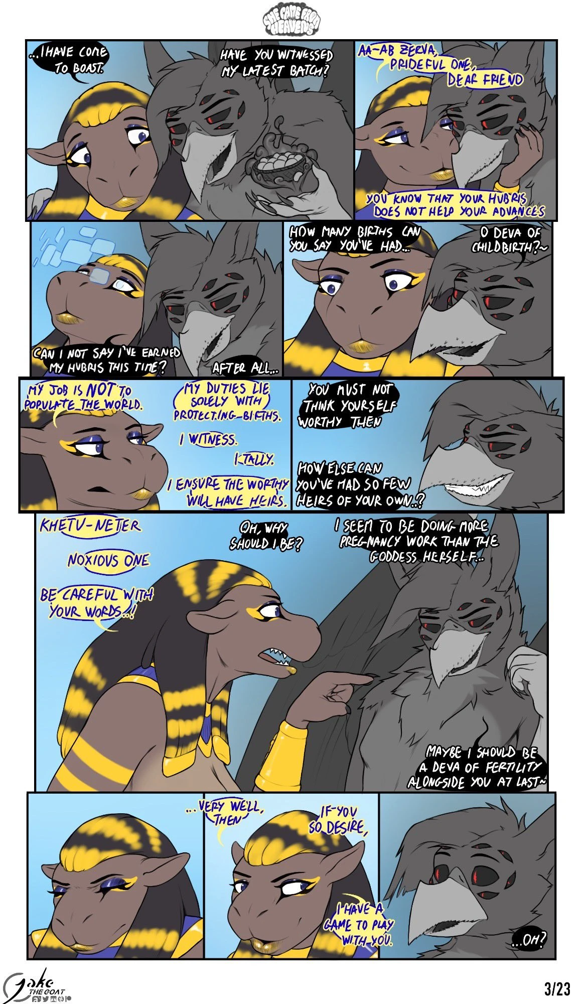 She Came From the Heavens — page 3