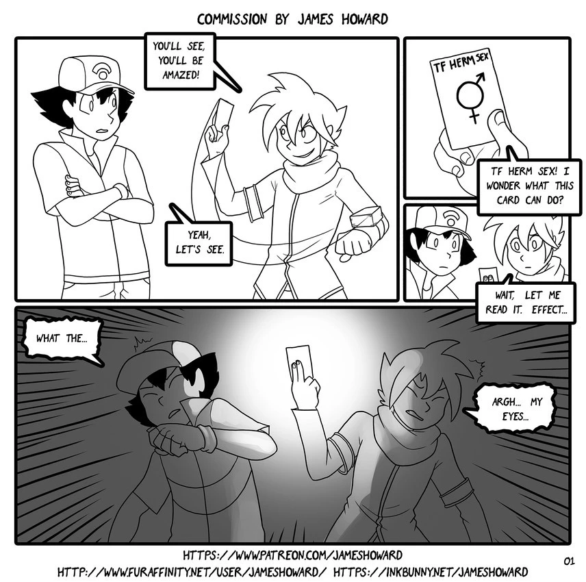 Ash and Amao - Card Tf Sex cover