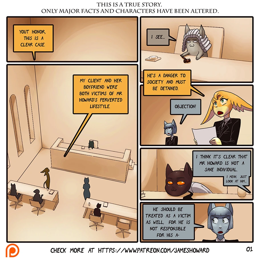 The Courtroom — page 1