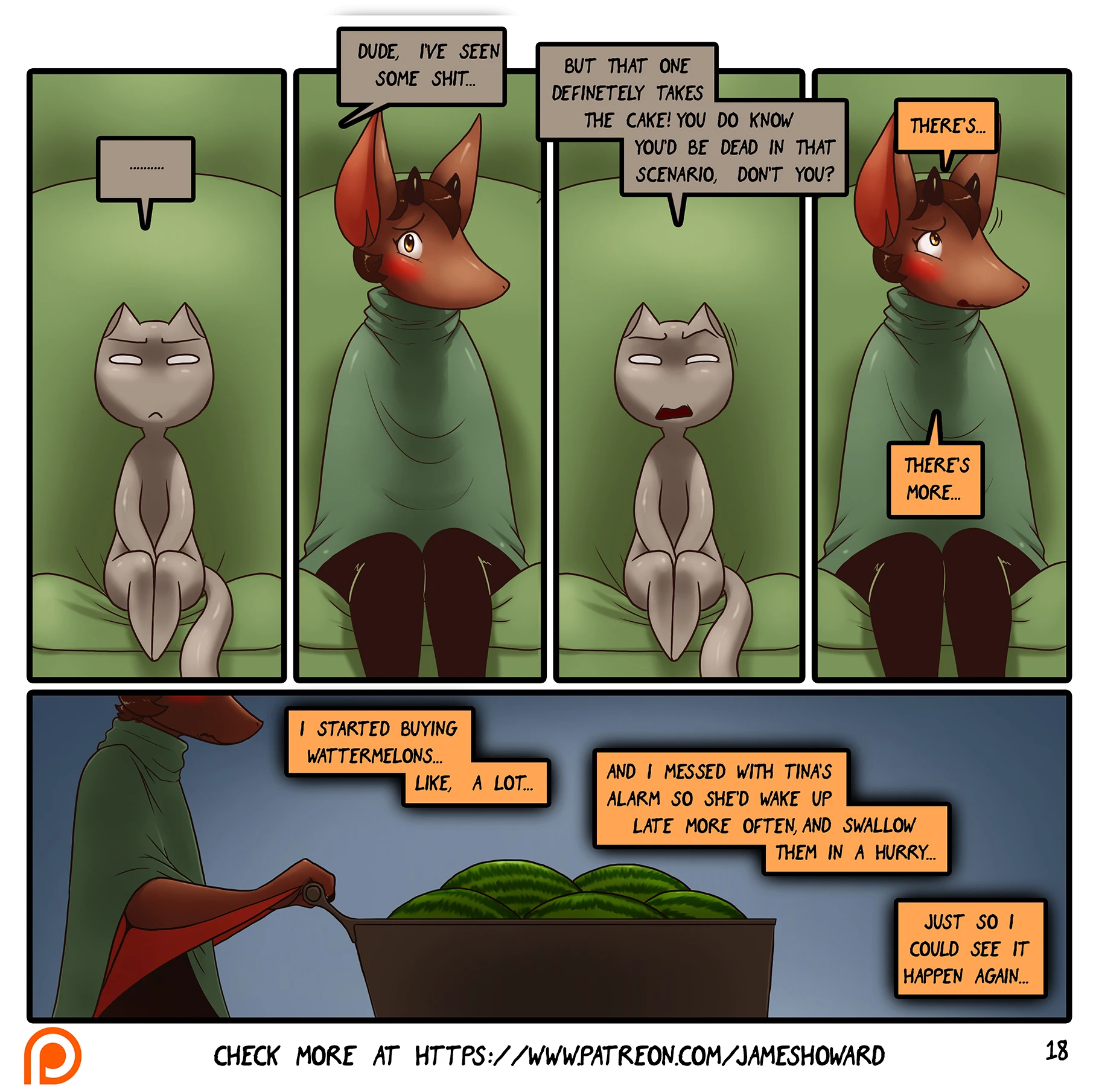 Vore Story - Ch 1: Watermelon — page 19