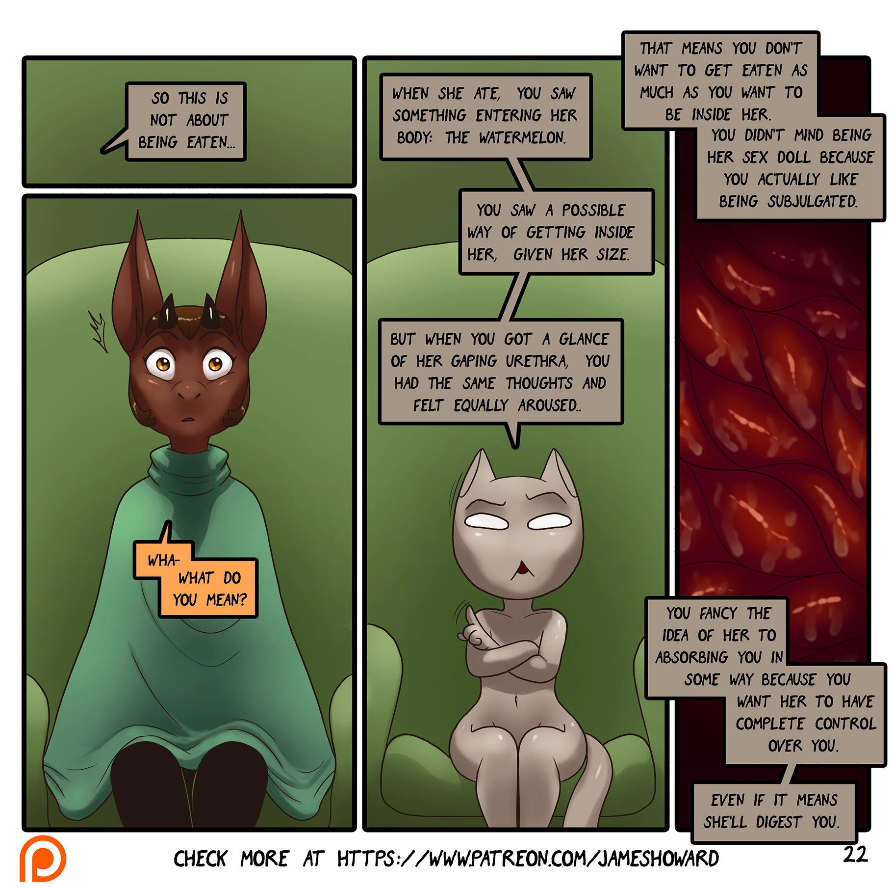 Vore Story - Ch 1: Watermelon — page 23