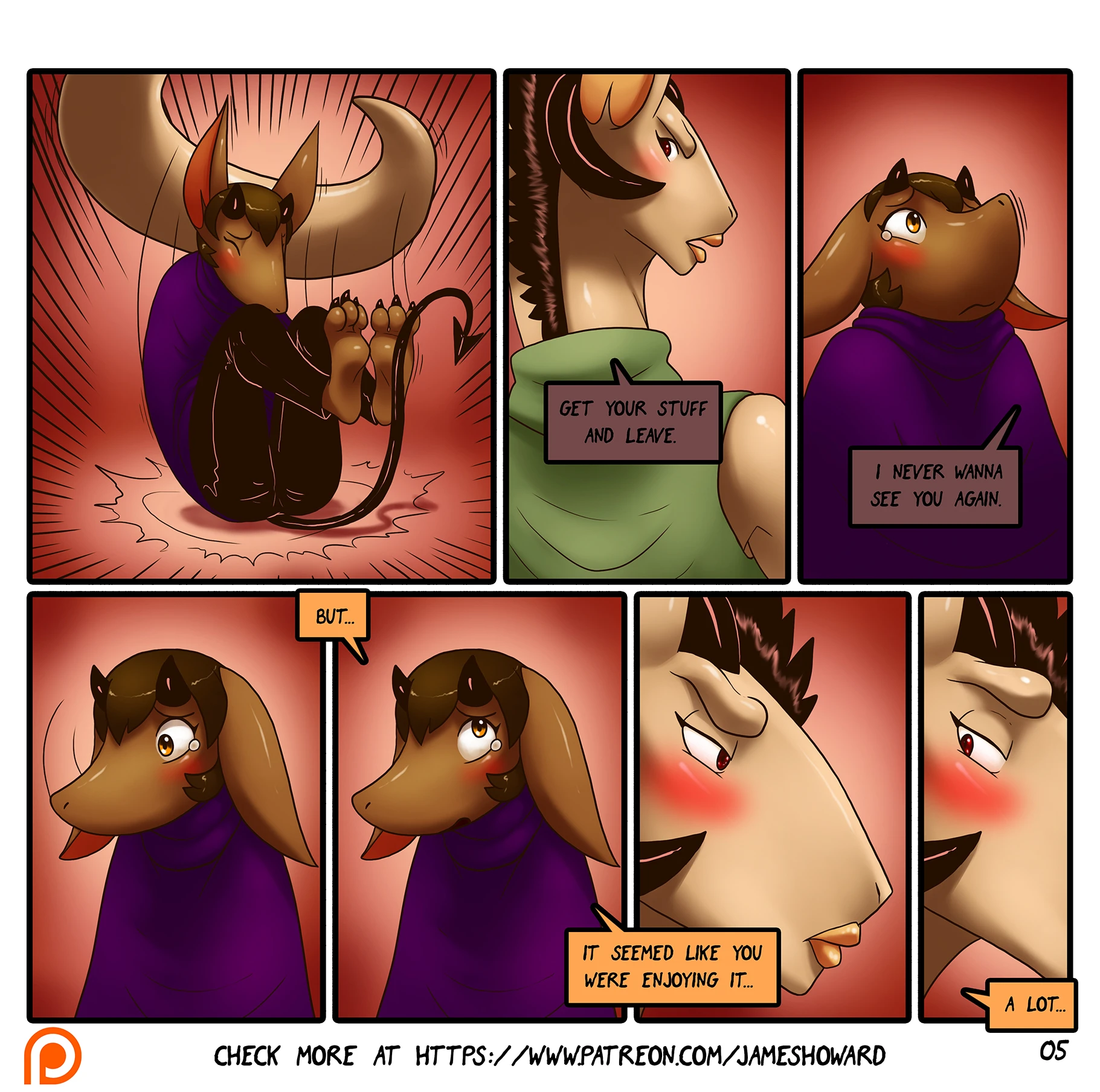 Vore Story - Ch 3: Punishment — page 5