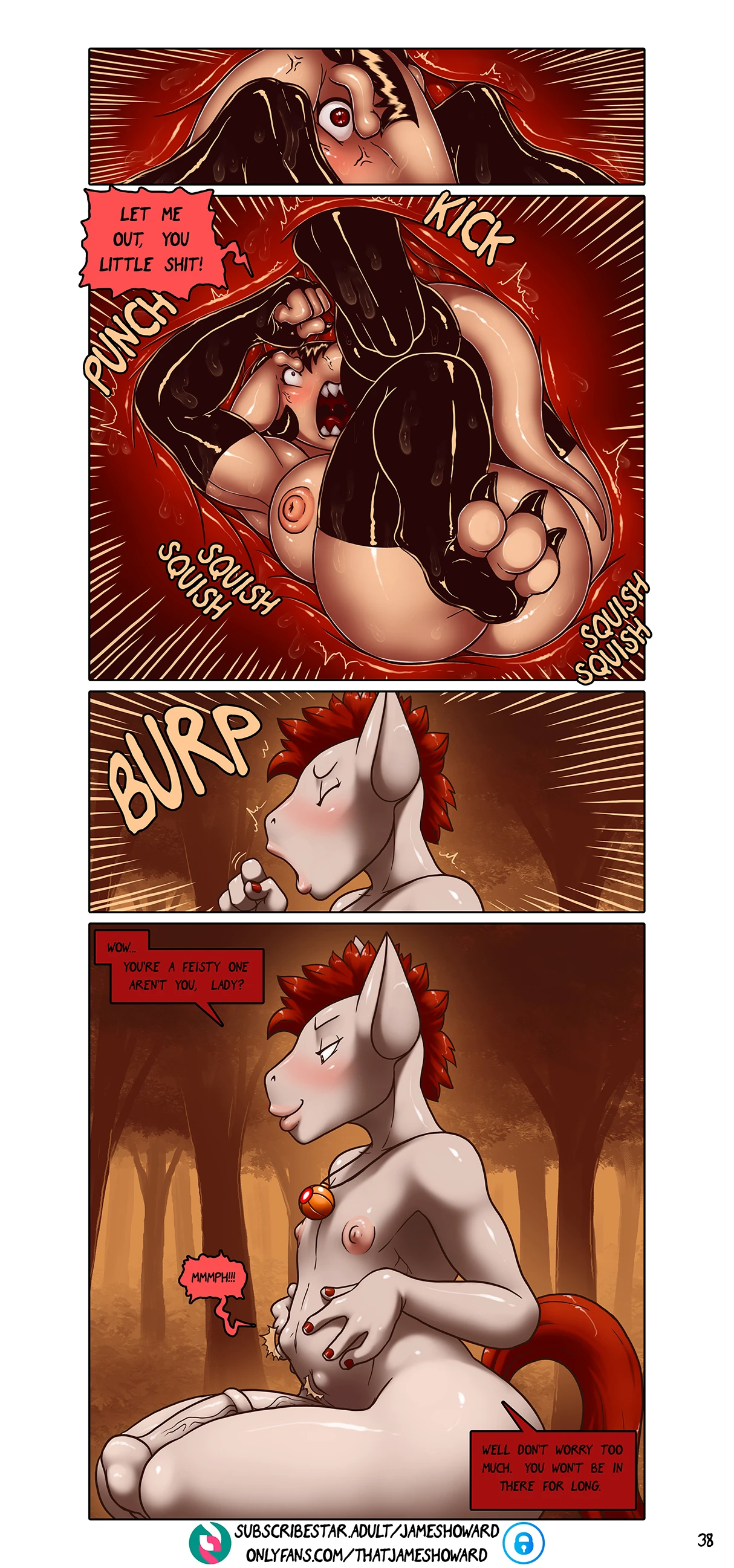 Vore Story - Ch 4: The Necklace — page 41