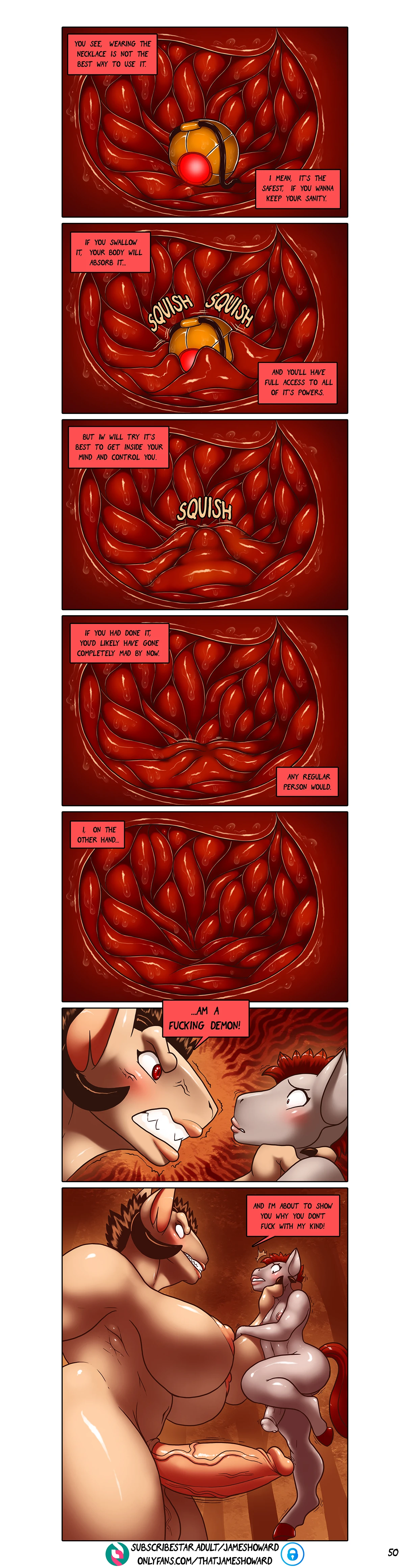 Vore Story - Ch 4: The Necklace — page 53