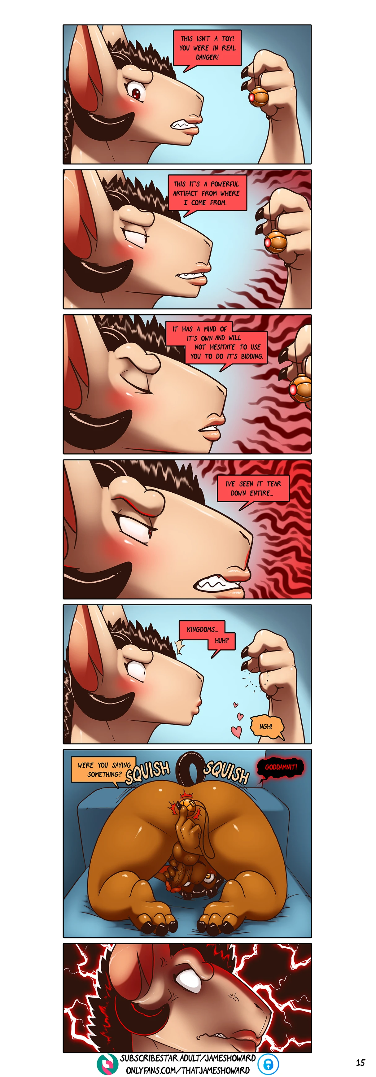 Vore Story - Ch 4: The Necklace — page 17