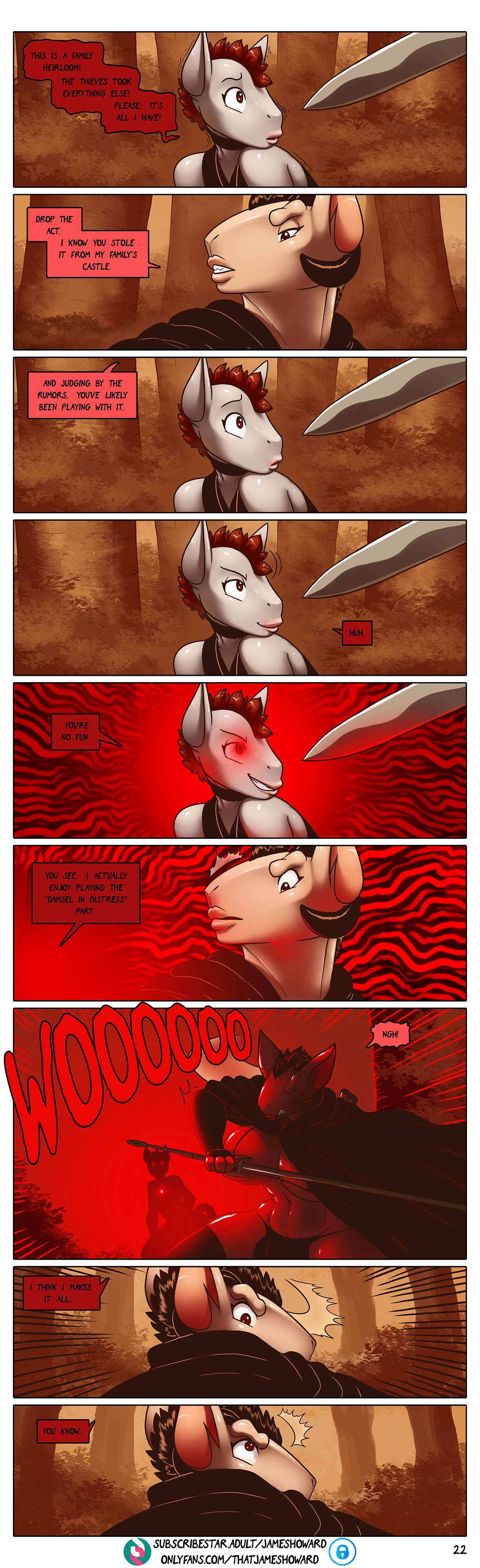Vore Story - Ch 4: The Necklace — page 24