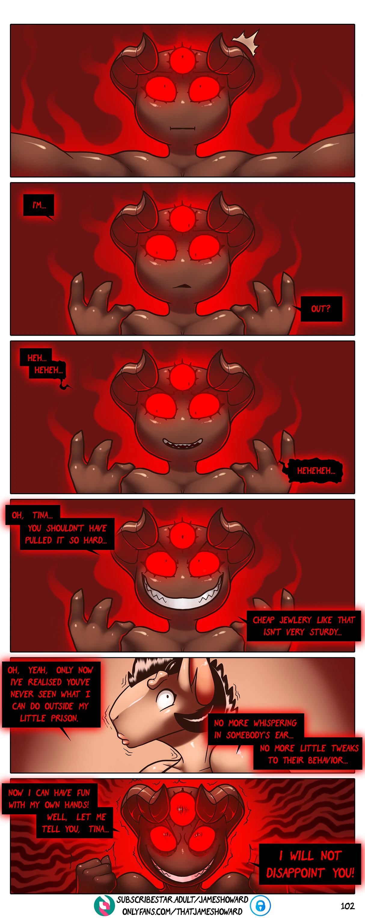 Vore Story - Ch 4: The Necklace — page 105