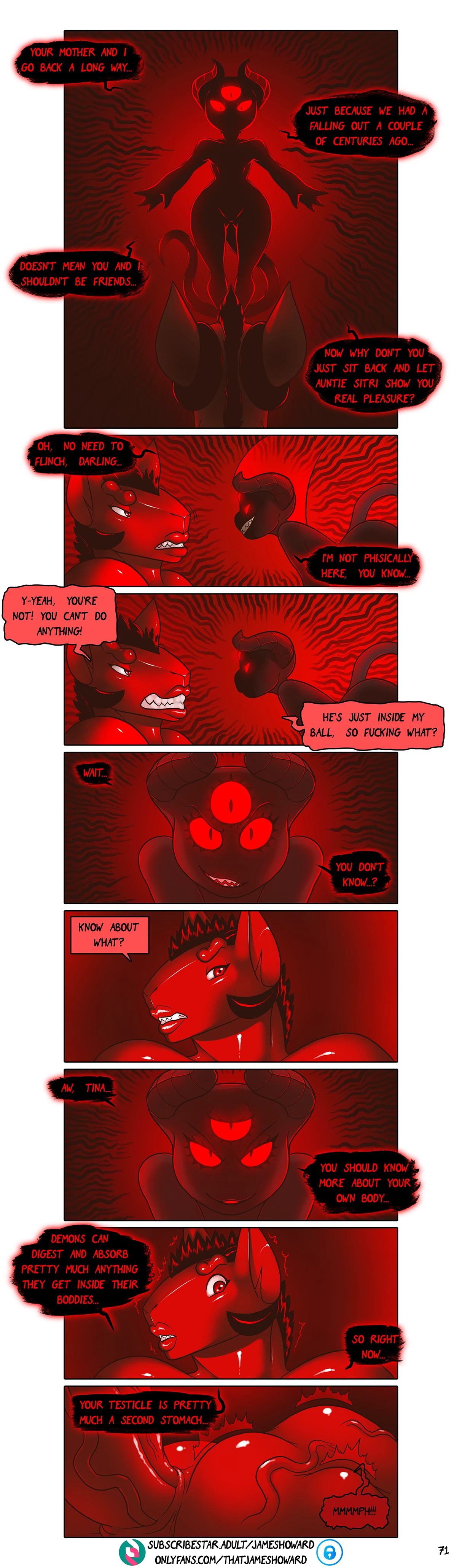 Vore Story - Ch 4: The Necklace — page 74