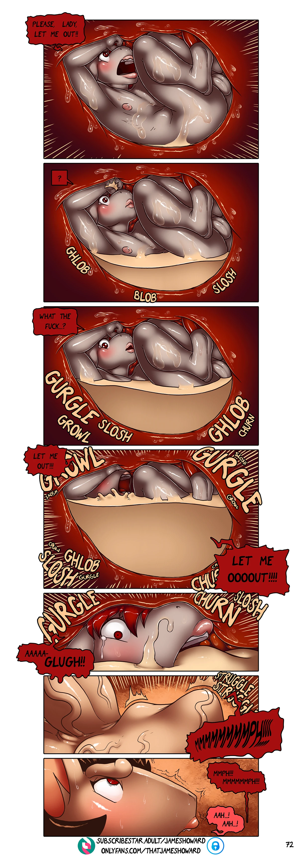 Vore Story - Ch 4: The Necklace — page 75