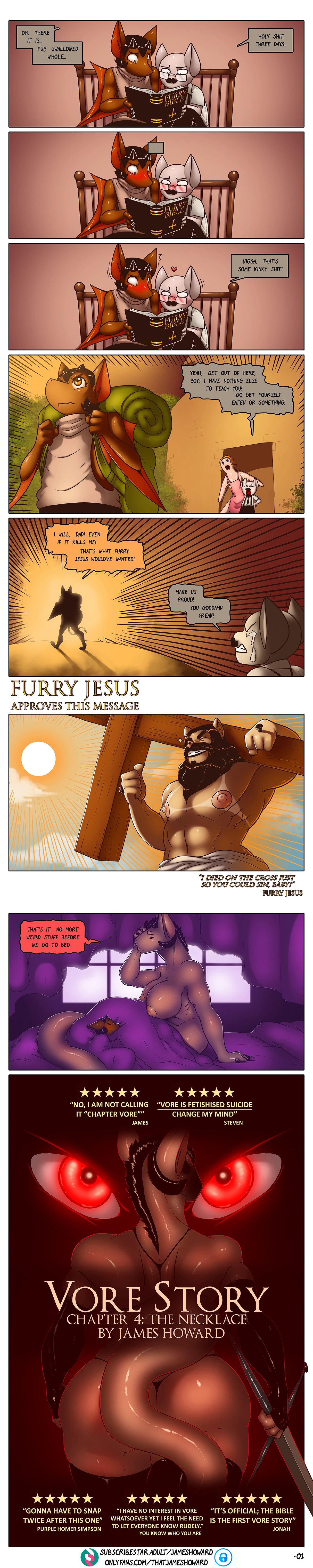 Vore Story - Ch 4: The Necklace — page 1