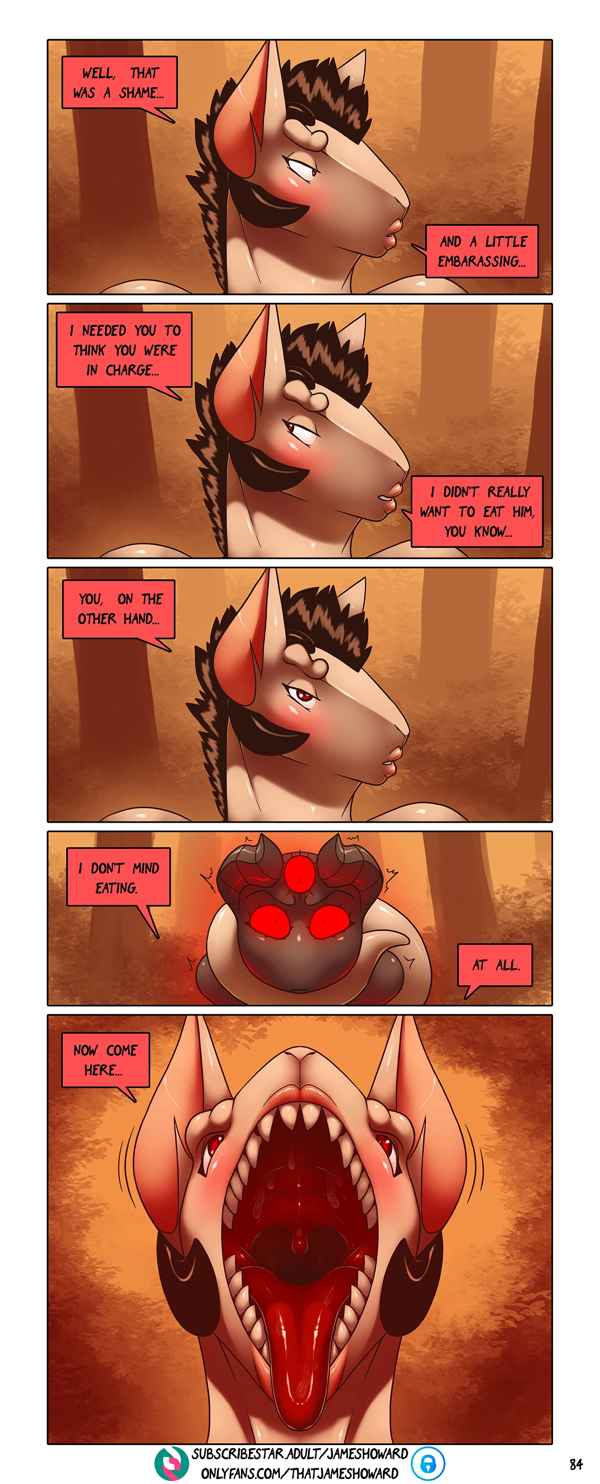 Vore Story - Ch 4: The Necklace — page 87