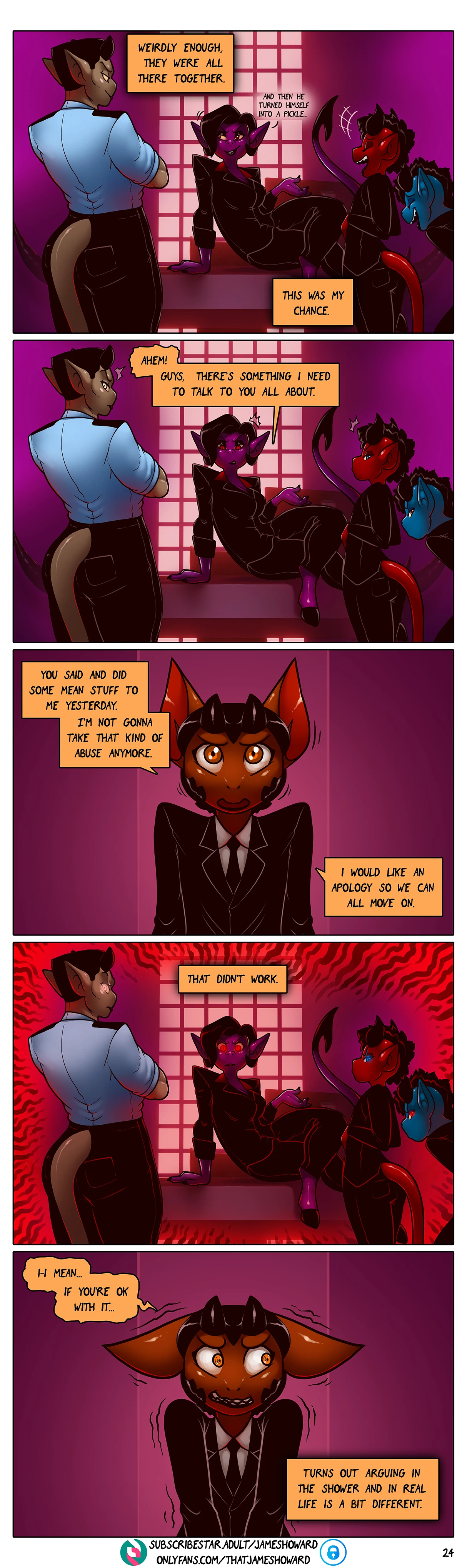 Vore Story - Ch 5: Corporate Ladder — page 26