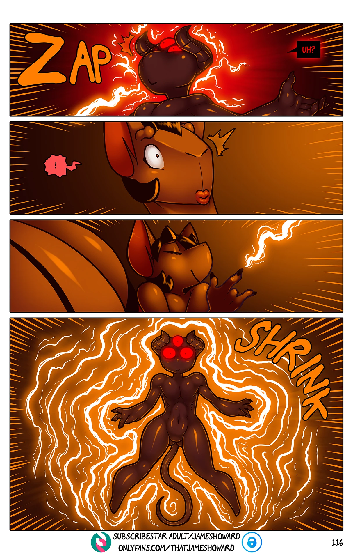 Vore Story - Ch 5: Corporate Ladder — page 110