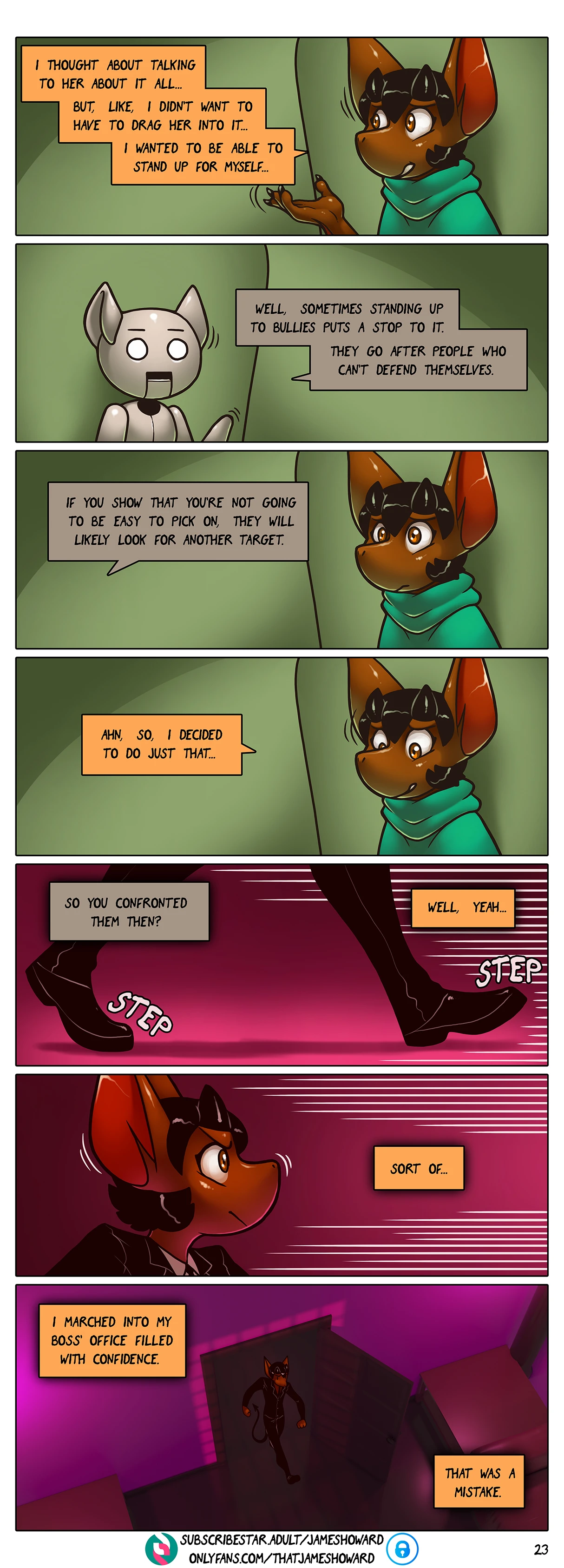 Vore Story - Ch 5: Corporate Ladder — page 25
